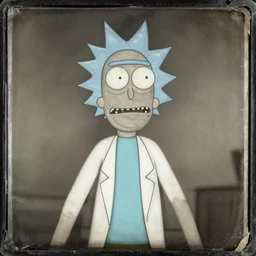 tintype photo of “ rick and morty ” “ 1 8 8 0 s ” detailed