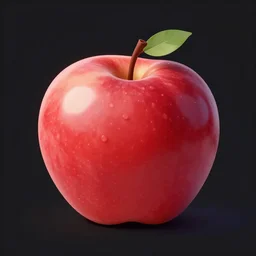 An apple is made of ruby.