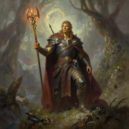 dungeons and dragons art by thomas kinkade