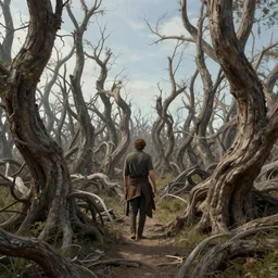 artwork of the wretched thicket, by john howe & tim white, exquisite lighting, clear focus, highly detailed, cinematic view, trending on artstation
