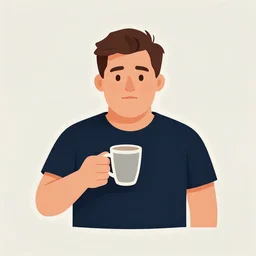 guy named luis barlock. coffee addict. chubby face. centered median photoshop filter cutout vector behance hd jesper ejsing!