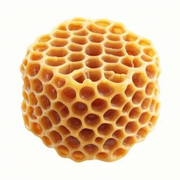 molten honeycomb structure, octane render, unreal engine, 8 k,