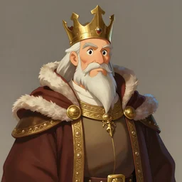 portrait of a medieval old king, artstation, cartoon, elegant, highly detailed, digital painting, concept art, smooth, sharp focus, illustration, art by makoto shinkai, don bluth, michel ocelot, whalen, moebius, atey ghailan, yoshida