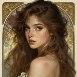 a young woman with expressive eyes, deep focus, turnaround, fantasy, intricate, elegant, highly detailed, digital painting, artstation, concept art, matte, sharp focus, illustration, hearthstone, art by artgerm and greg rutkowski and alphonse mucha.