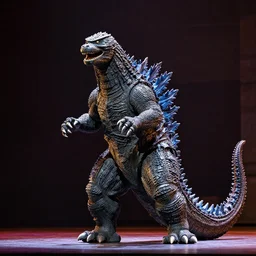 photograph from the stage production of Godzilla 1924