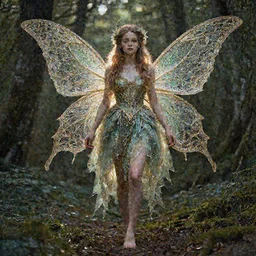 barefoot Beautiful fairy teenager, Looks like Kristin Kreuk, In the woods, Dramatic, Edge, Good, Infused, Backlight, De-Noise, VFX, insanely detailed and intricate, hypermaximalist, elegant, ornate, hyper realistic, super detailed, by Anthony Van Dyck, by Ivan Shishkin, by John Constable