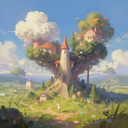 a surreal, beautiful alternate dimension | | digital painting, trending on artstation