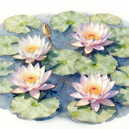 a hiper intricate watercolor of a beatifull still life with waterlillyes, extremely detailed, sharp focus, wide view, smooth, digital illustration, colorfull, by william turner art, by greg rutowski, by carl larson, by edmund dulac