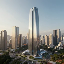 futuristic sao paulo, 4 k, terraform studio, ryan woodhouse