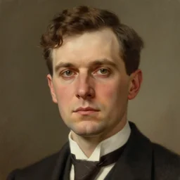 portrait of a 1 9 2 2 united states president, who is a young man a scholarly appearance, detailed face, 2 0 th century, highly detailed, cinematic lighting, digital art painting by greg rutkowski