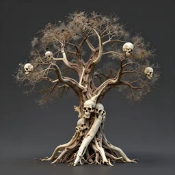 tree made of flesh and bones
