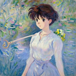 a one piece scene, very anime, trending artwork, 4 k, anime painter studio, an impressionist style by claude monet