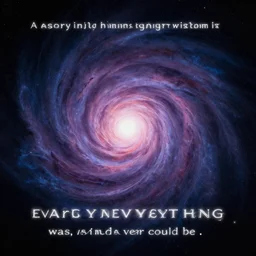 a singularity containing within it everything that was, is and ever could be,
