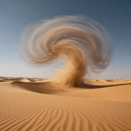 a maelstrom but it's in the desert