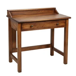 rustic rolltop desk, 8k product photo, isolated on a pure white background, centered, entire object in frame, sharp focus, soft studio lighting