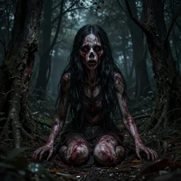 a nightmare living inside a nightmare 8 k creepy hyperrealism ultra detailed