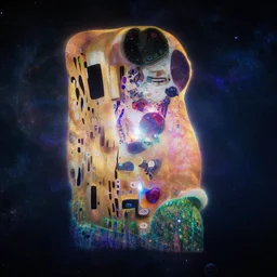 glowwave galactic celestial infront of a nebula in space, au naturel, hyper detailed, digital art, trending in artstation, cinematic lighting, studio quality, smooth render, unreal engine 5 rendered, octane rendered, art style by klimt and nixeu and ian sprigger and wlop and krenz cushart.