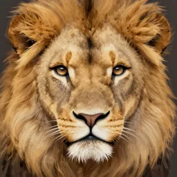 a portrait of a lion portrait, cute and adorable, pretty, beautiful, art portrait, matte fantasy painting, deviantart, super detailed eyes, super detailed, nose, super detailed, eyes, artstation, by jason felix by steve argyle by tyler jacobson by peter mohrbacher, cinematic