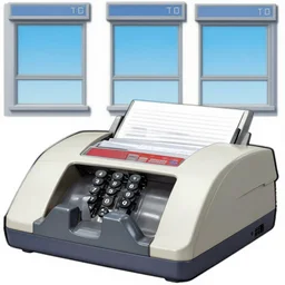windows 3. 1 clip art of a laughing fax macine, 9 0 s clip art