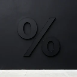 1 0 0 % completely black wall