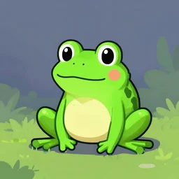 frog made in Piskel