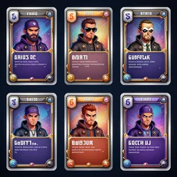 concept art for Trading Cards for NFTs, crypto-punk, 4k, HDR, HD, Trending on Behance and Dribbble,