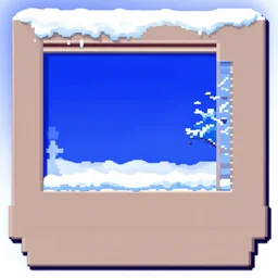 snowy level in contra, nes screenshot