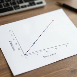 polynomial regression fourier transform math symbols graphs on the desk on the paper digital art