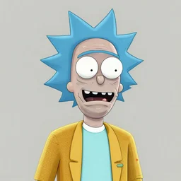 fantasy portrait of rick sanchez, intricate abstract. intricate artwork, by greg rutkowski, wlop, beeple, dan mumford. concept art, octane render, trending on artstation, greg rutkowski very coherent symmetrical artwork. cinematic, key art, hyper realism, high detail, octane render, 8 k, iridescent accents
