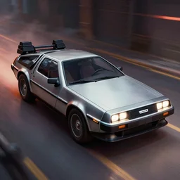 delorean in half - life 2