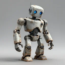 broken moldy dirty robot decaying trending in artstation 4 k 8 k hd high detail smooth