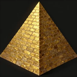 digital hand painted pyramid golden brick tile textures, digital art, fantasy, behance, pinterest, deviantart, artstation, design, rpg, detailed, digital art, incredible, digital painting