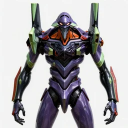 Evangelion Mecha exposed to the symbiote and became Venom. concept art,high detailed,fine art,trending on Artstation.