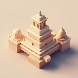 a low poly isometric render of karnataka in the style of monument valley, intricate, elegant, smooth shading, soft lighting, illustration, simple, solid shapes, by magali villeneuve, jeremy lipkin and michael garmash, rob rey and kentaro miura style, octane render