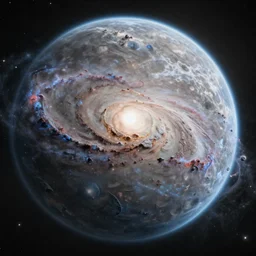 the vast landscape of a alien planet in the HD1 galaxy, well lit, digital art, virtuosic painting, award winning, high quality, visual, sharp, backlit, gorgeous lighting