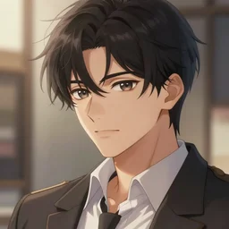 detailed beautiful male character art of a protagonist, depth of field, on amino, by sakimichan patreon, wlop, weibo high quality art on artstation.