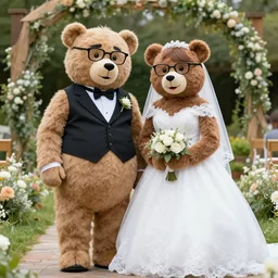 care bear themed wedding, professional photography, nerd marriage