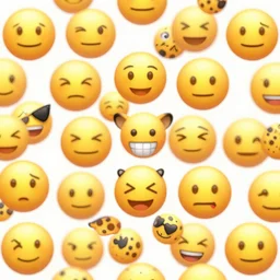 lots of emoji heads, spread cheet, hyper detailed, digital art, trending in artstation