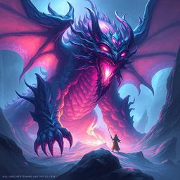 xeno'jiiva boss of monster hunter world iceborn worldboss guild raid digital painting bioluminance alena aenami artworks in 4 k design by lois van baarle by sung choi by john kirby and artgerm style pascal blanche and magali villeneuve