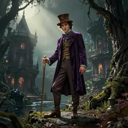 jedi willy wonka, environment, victorian, gothic, featured on artstation
