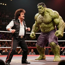 bob ross vs hulk hogan wrestlemania iii