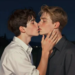 The man of my dreams whispers to me at night portrait art by Donato Giancola and Bayard Wu, digital art, trending on artstation, 4k