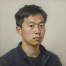 a realistic painting of an i