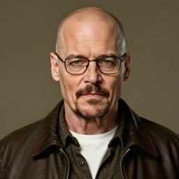 character portrait of a bald Johnny Depp playing Walter White, digital art, trending on artstation, 4k