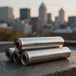 3 5 mm photo of metallic rolls - royce boat tail, like die cast model, with a blur montreal city as background, golden ratio, dramatic lighting, medium shot, shallow depth of field, 8 k, epic cinematic, epic lighting