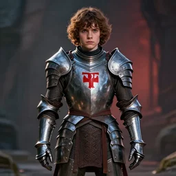 eddy from stranger things season 4, wearing fantasy armor, by craig mullins, featured on artstation