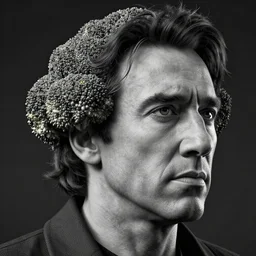 nic cage broccoli hair black and white photos, highly detailed and intricate, sharp focus, photography, unreal engine, trending on artstation, photorealistic, octane, hyper detailed, trending on deviantart,