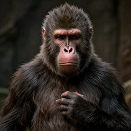 hyperrealistic dslr film still of arnold schwarzenegger disguised as baboon, stunning 8 k octane comprehensive 3 d render, inspired by istvan sandorfi & greg rutkowski & unreal engine, perfect symmetry, dim volumetric cinematic lighting, extremely hyper - detailed, incredibly real lifelike attributes & flesh texture, intricate, masterpiece, artstation, stunning