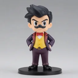 An anime Nendoroid of Groucho Marx, figurine, detailed product photo
