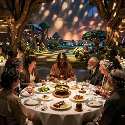 the Fett's family banquet on Kamino